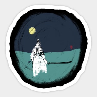 Moonlight Warrior Sticker